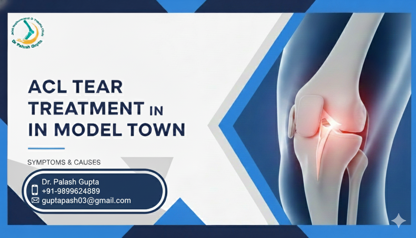 ACL tear treatment in Model Town